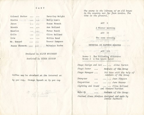 Original Programme